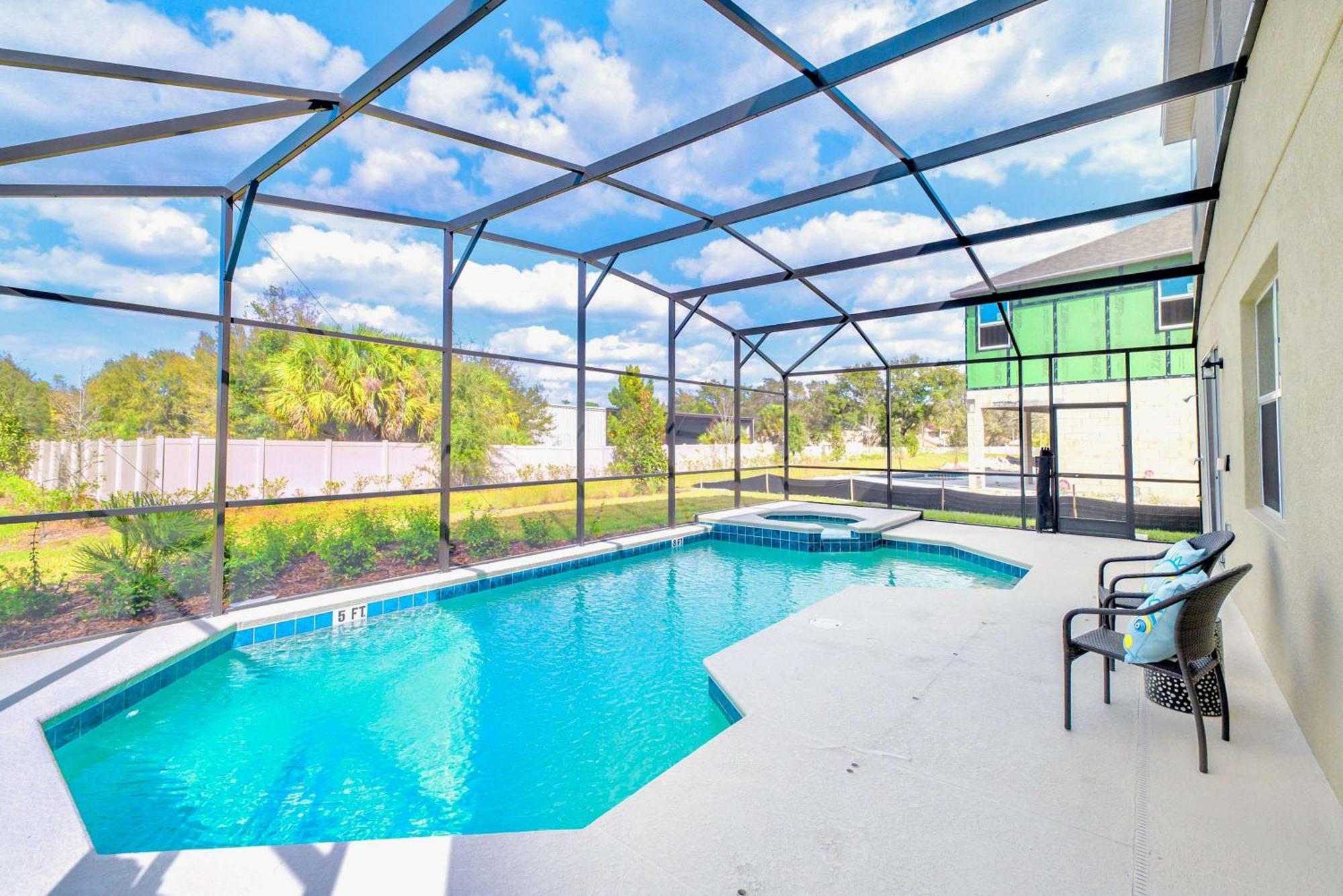8Br Family Home With Pool And Hot Tub Kissimmee Eksteriør bilde